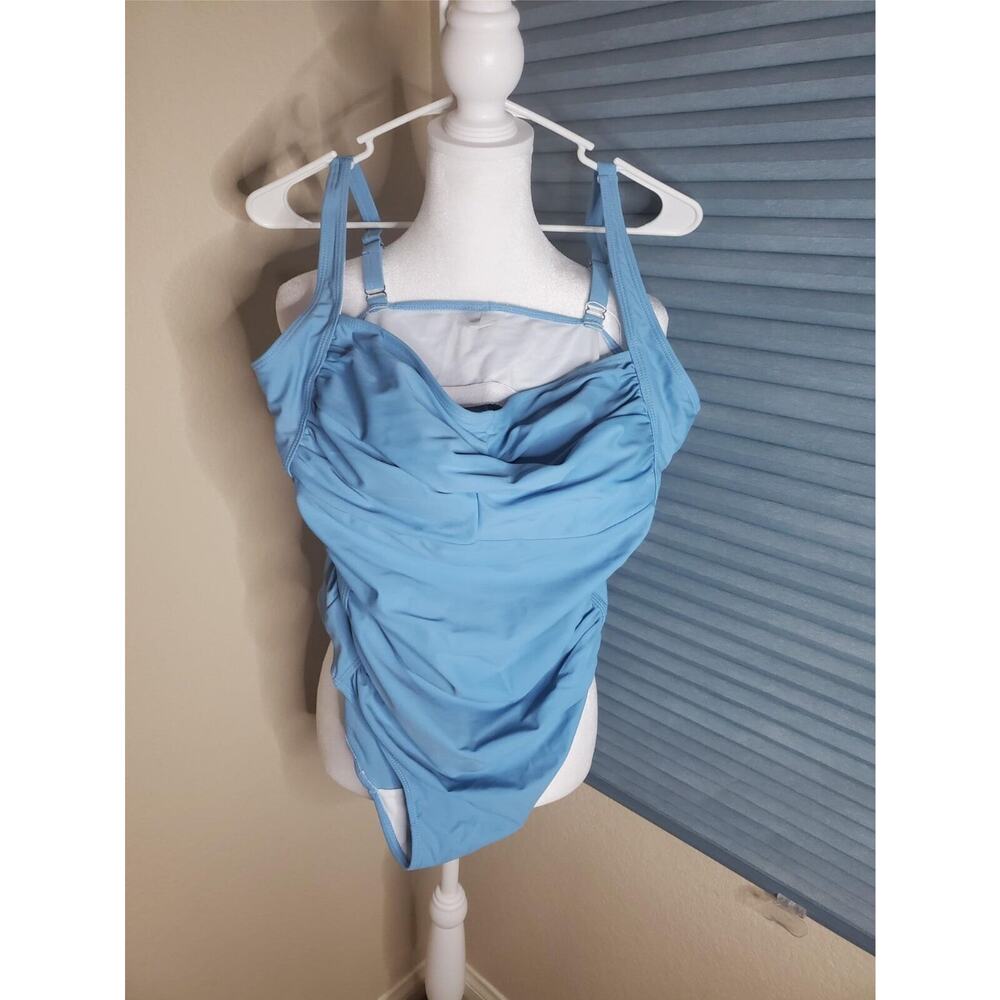 Miss Adola BLUE Swimsuit Size XXL